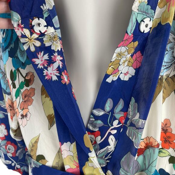 Johnny Was Emma Astrid Kimono Floral Print Full Length Size M - Picture 8 of 12
